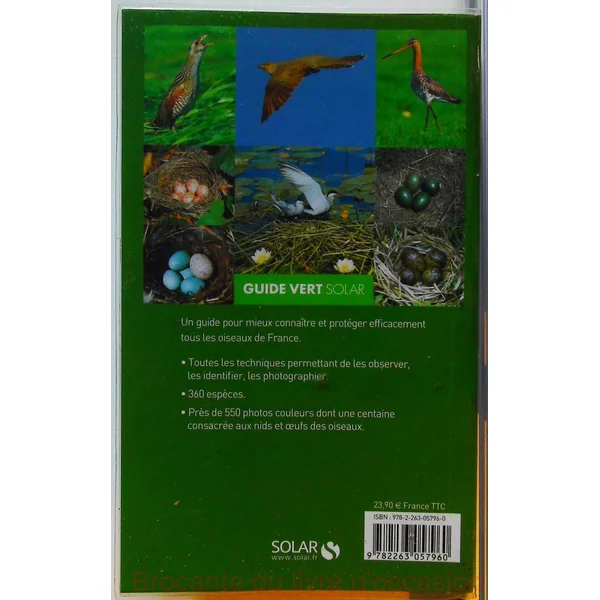Guide Vert Des Oiseaux De France