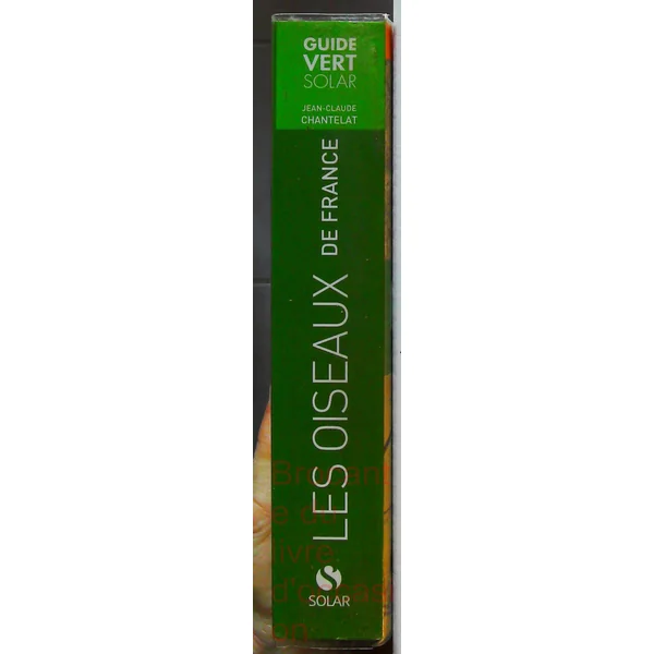 Guide Vert Des Oiseaux De France