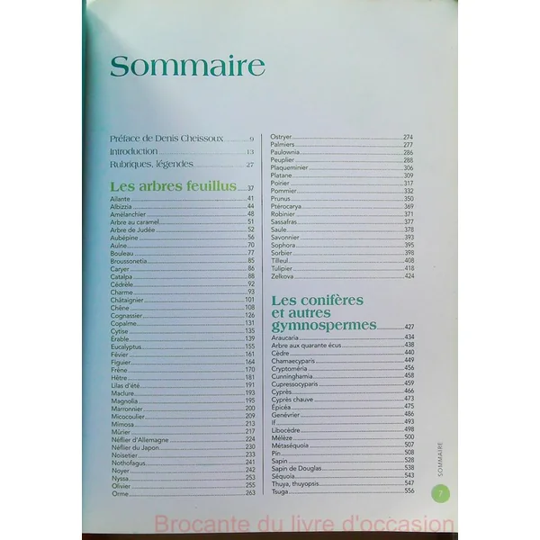 Guide écologique des arbres