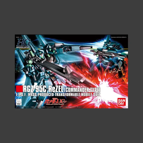 GUNDAM - 1/144 HGUC ReZEL ( Captain MS ) - Model Kit