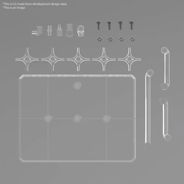 GUNDAM - Action Base 8 (Clear Color) - Model Kit