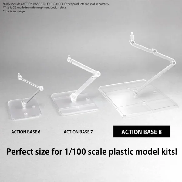 GUNDAM - Action Base 8 (Clear Color) - Model Kit