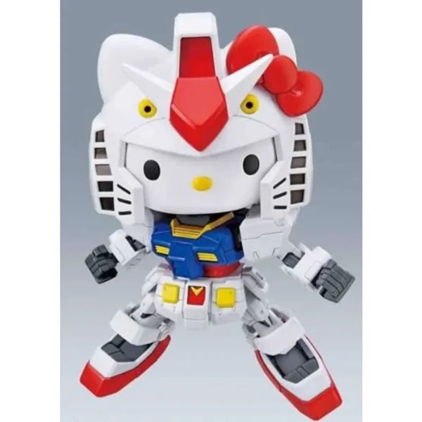 Gundam and Hello Kitty: RX-78-2 Gundam SD Ex-Standard Model Kit