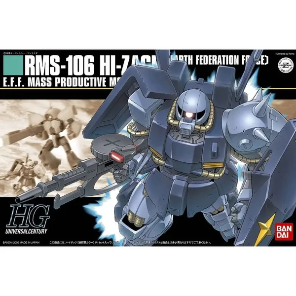 Gundam Gunpla HGUC 1/144 055 Hi-Zack Earth Federation