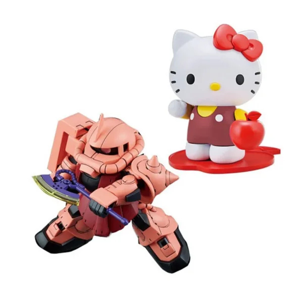 Gundam Gunpla SD Cross Silhouette Hello Kitty Ms-06S Chars Zaku II