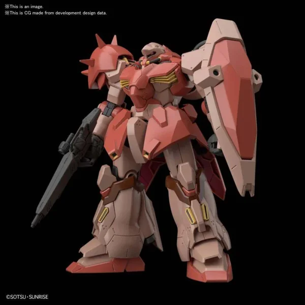 Gundam: High Grade - Maquette Messer Type-F01 1: 144