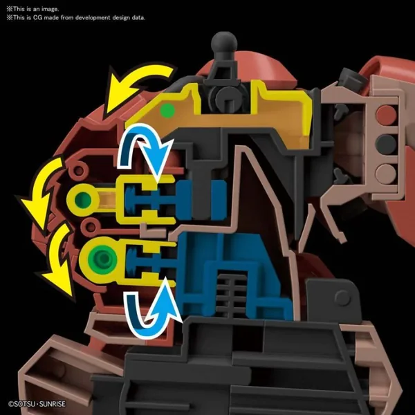 Gundam: High Grade - Maquette Messer Type-F01 1: 144