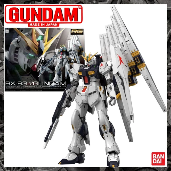 GUNDAM Real Grade RX-93 Nu Gundam Bandai Gunpla