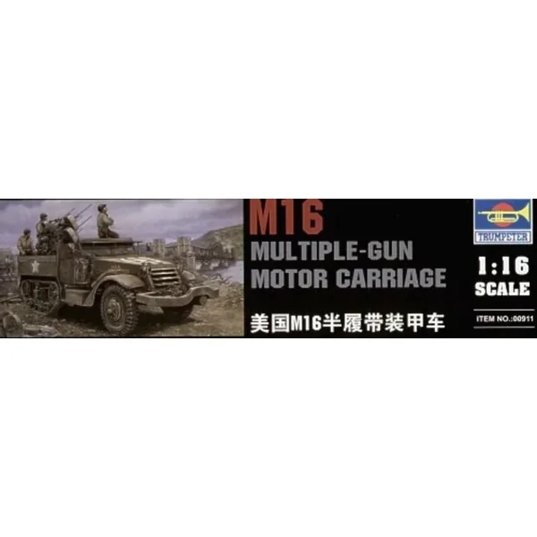Half Track M16 à canon automoteur multiple