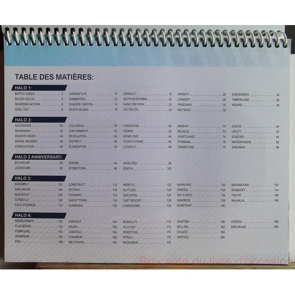 Halo le guide the master chief collection multiplayer map book