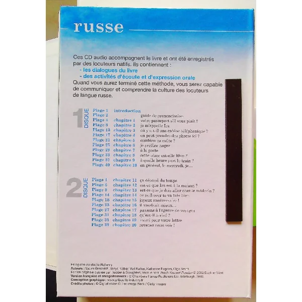 Harrap'S Methode Russe Livre + 2 Cd