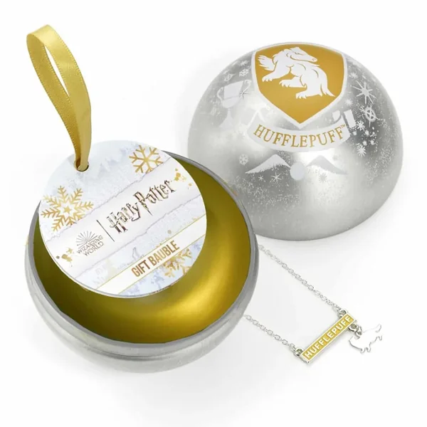 Harry Potter : Boule Poufsouffle avec collier Maison