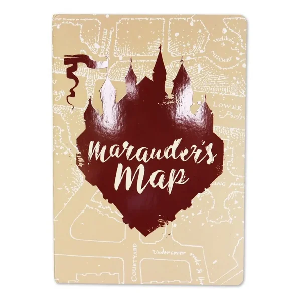 Harry Potter cahier Flex A5 Marauder's Map