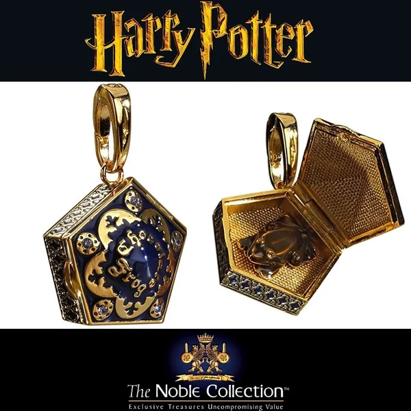 HARRY POTTER Charm Lumos Chocogrenouille Noble Collection