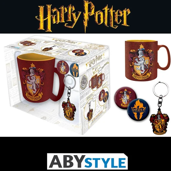 HARRY POTTER Coffret Cadeau Gryffondor Abystyle