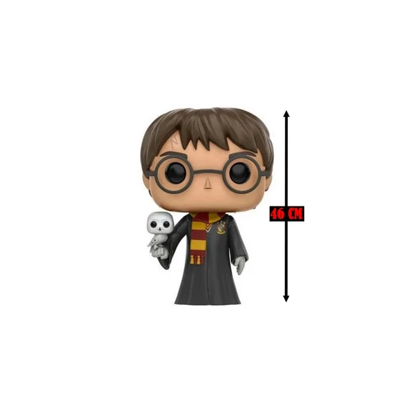 HARRY POTTER Figurine Harry & Hedwige Super Sized POP!
