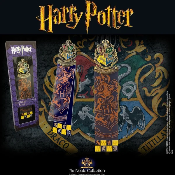 HARRY POTTER Marque-Page Entête Poudlard Noble Collection