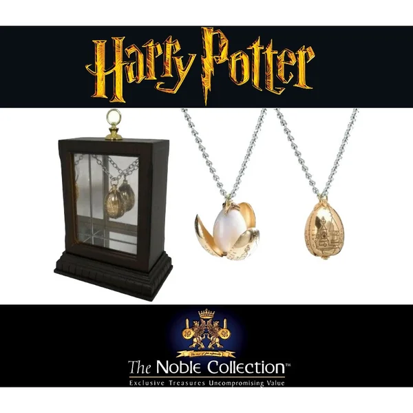HARRY POTTER Pendentif Oeuf D'or Deluxe Noble Collection