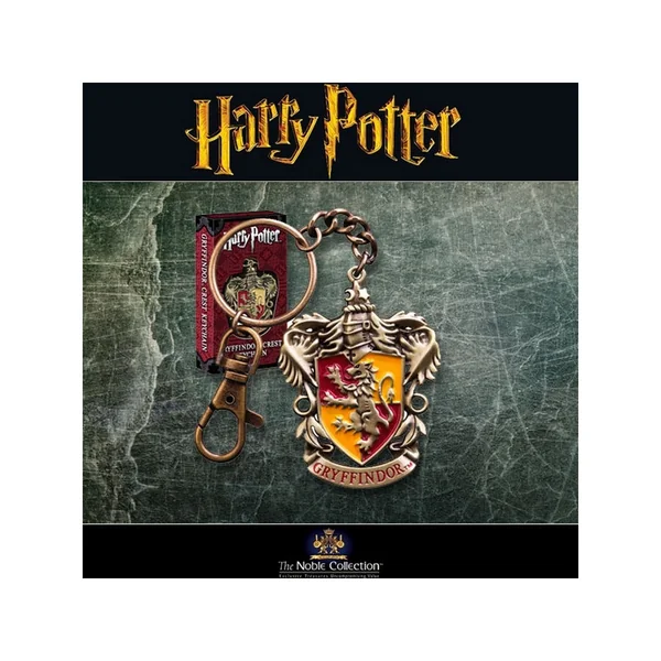 HARRY POTTER Porte-clés Métal Gryffondor Noble Collection