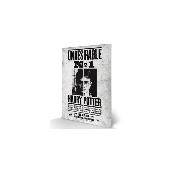 HARRY POTTER Poster sur bois Undesirable N°1 Pyramid