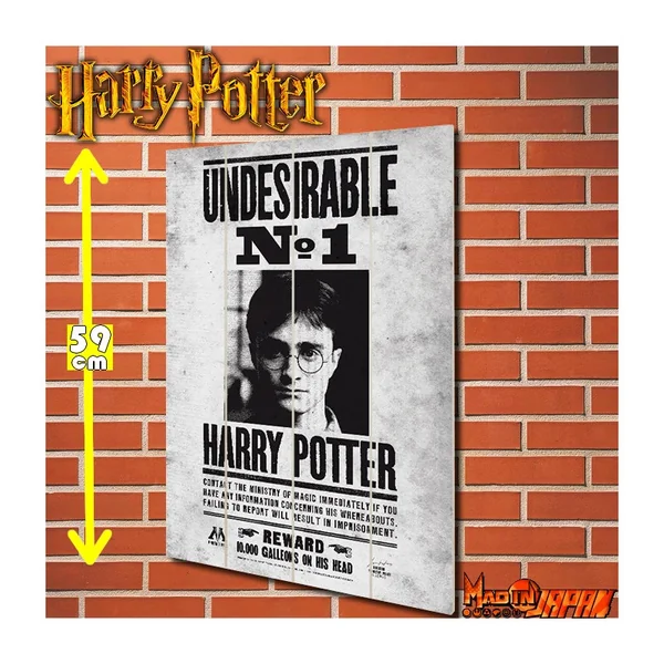 HARRY POTTER Poster sur bois Undesirable N°1 Pyramid