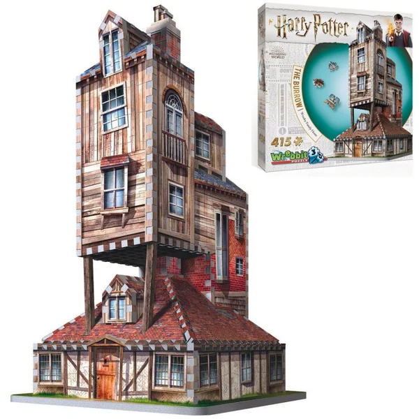 HARRY POTTER Puzzle 3D La maison des Weasley Wrebbit