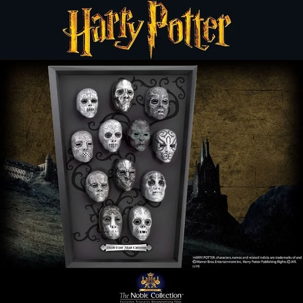 HARRY POTTER Set Masques Mangemorts Noble Collection