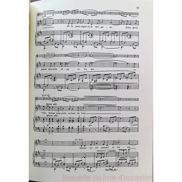 Hector Berlioz - 24 Mélodies ((Partition)-