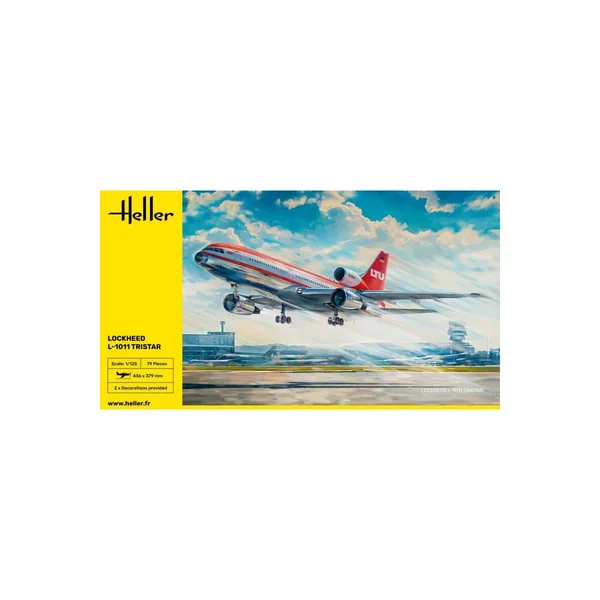 HELLER 80451 MAQUETTE TRISTAR LTU 1/125