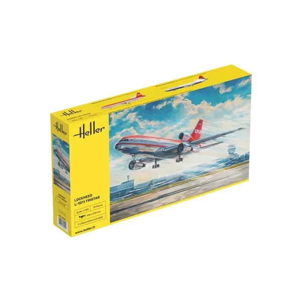 HELLER 80451 MAQUETTE TRISTAR LTU 1/125