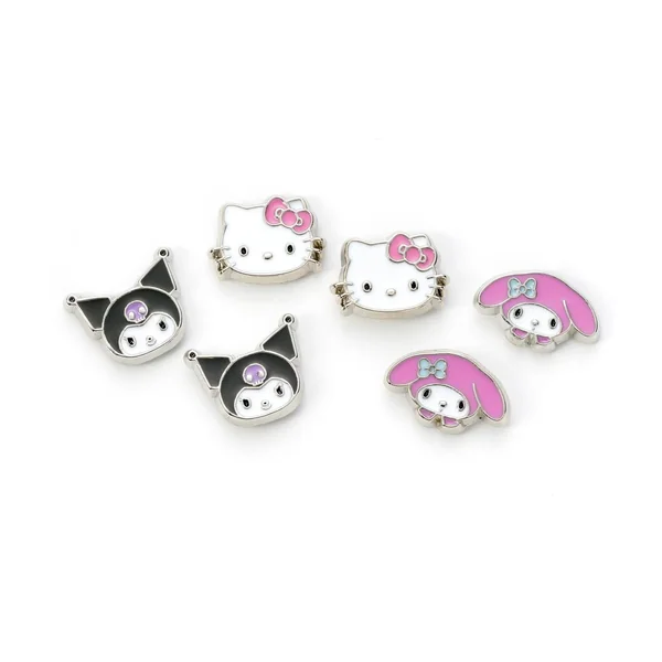 HELLO KITTY & Friends - Set de 3 Pairs de Clous d'Oreilles
