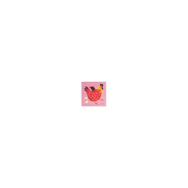 Hen puzzle - 10 pieces