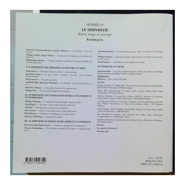 Hermès - Cognition, communication, politique