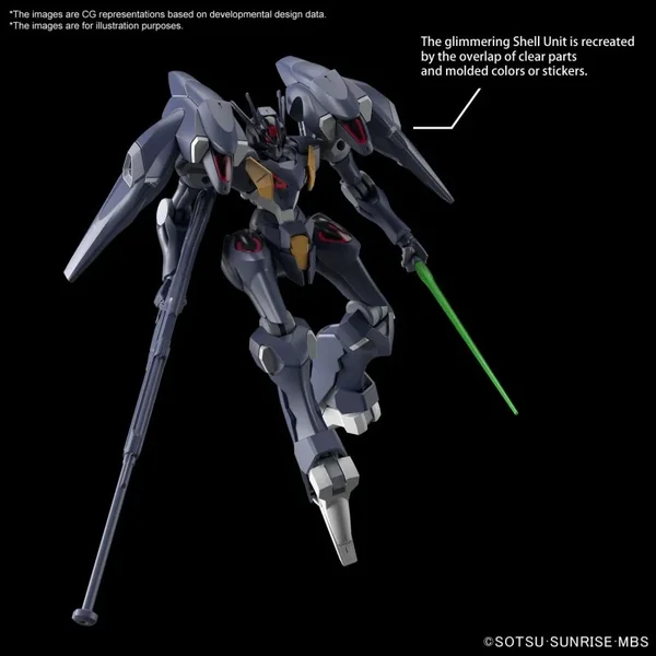 HG 1/144 GUNDAM PHARACT (Gundam the Witch from Mercury)