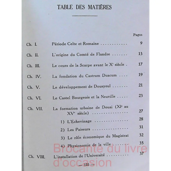 Histoire de la ville de Douai