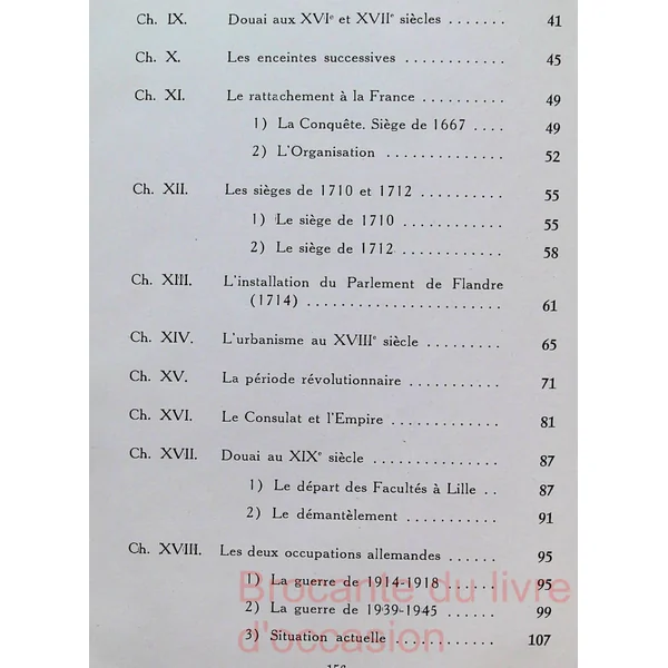 Histoire de la ville de Douai