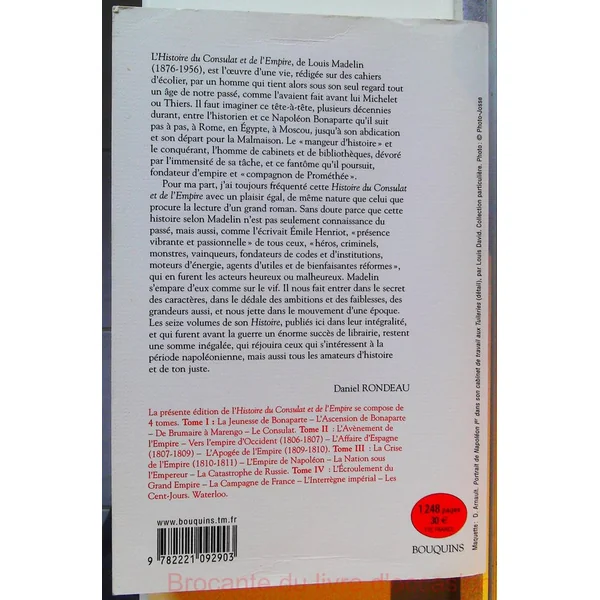 Histoire du Consulat et de l'Empire - Tome 4