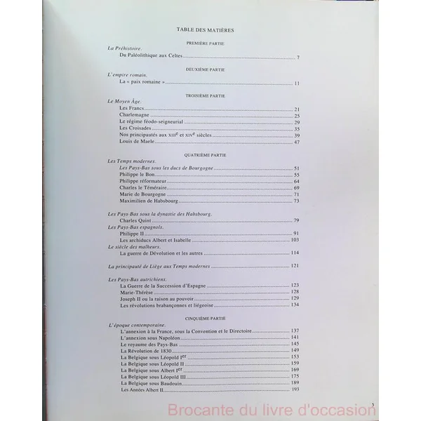 Histoire illustrée de la Belgique