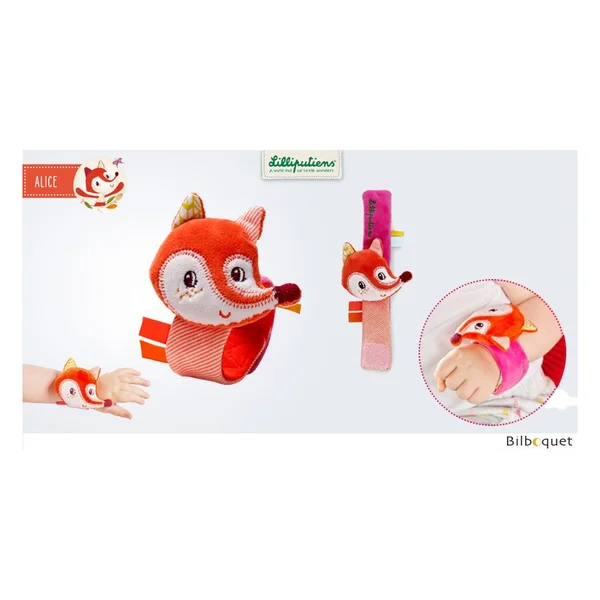 Hochet bracelet Alice