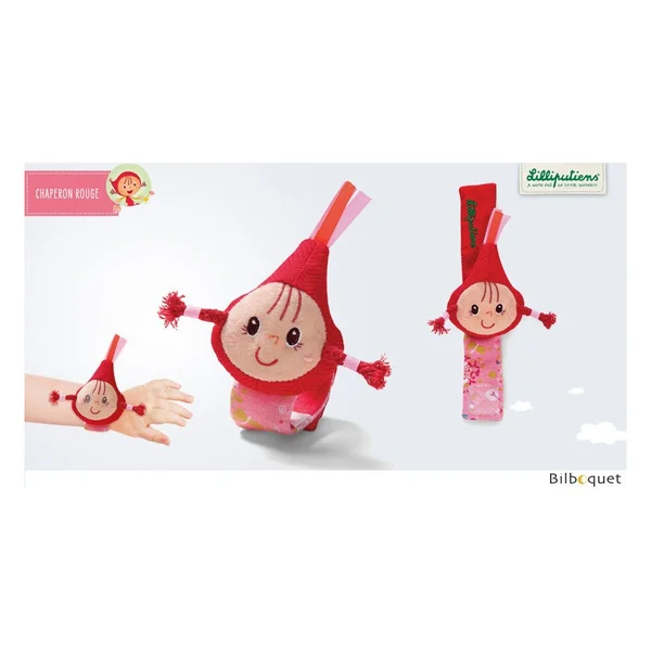 Hochet bracelet Chaperon rouge