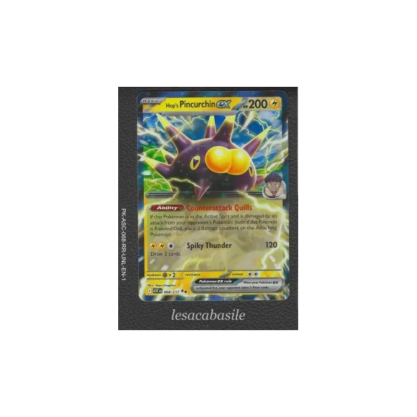Hop's Pincurchin ex 068/217 RR - ME2.5 - Héros Transcendants (2026)