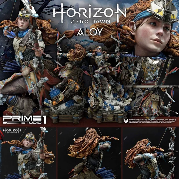 HORIZON ZERO DAWN Statue Aloy Shield Weaver Armor Set Prime 1 Studio