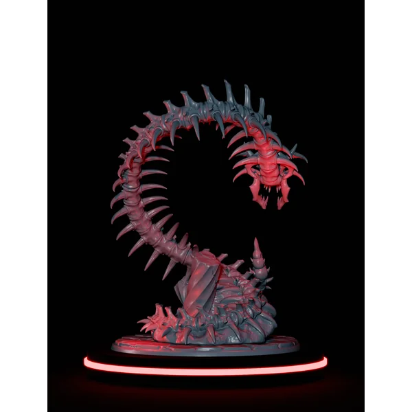 Horreur Serpent Squelettique Nagarot