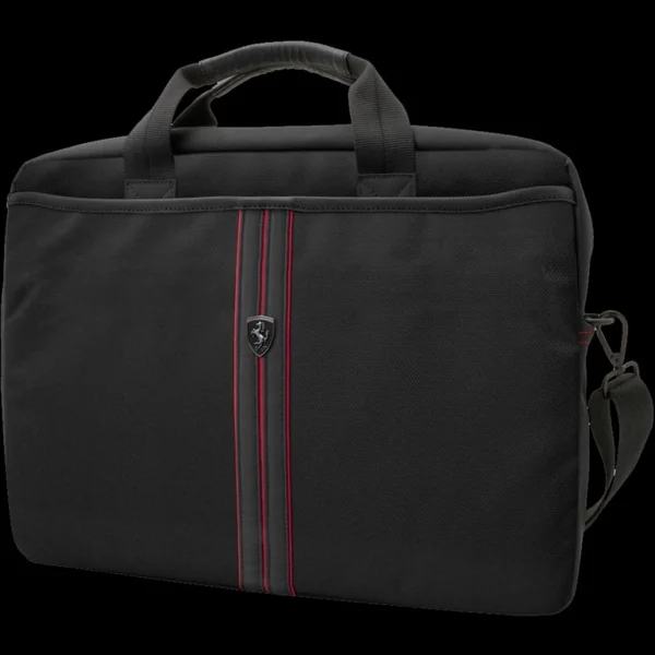 Housse Ferrari pour tablette ordinateur portable Polyester Noir / Rouge Ferrari FEURCB15BK