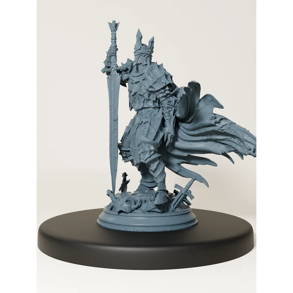 Humain chevalier noir
