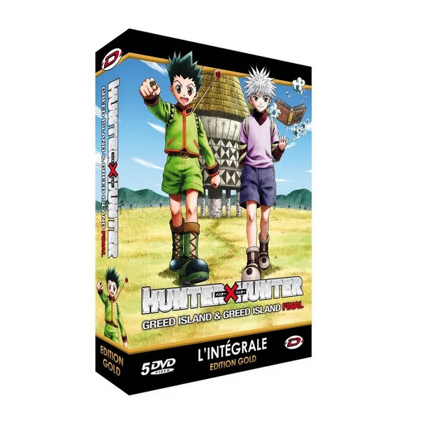 HUNTER X HUNTER Greed Island & Greed Island Final Coffret DVD Edition Gold