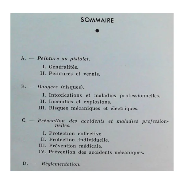 Hygiène et sécurité dans l'application des peintures par pulvérisation