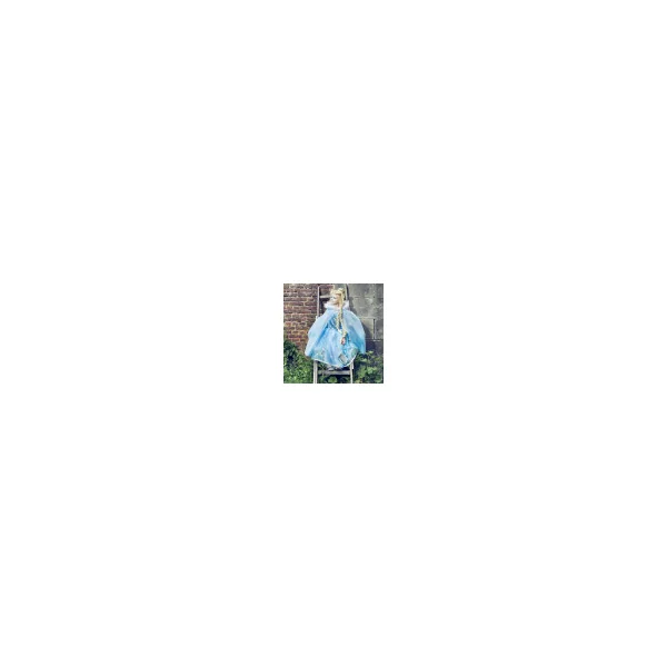 Ice Queen Blue Dress - Girl's Costume