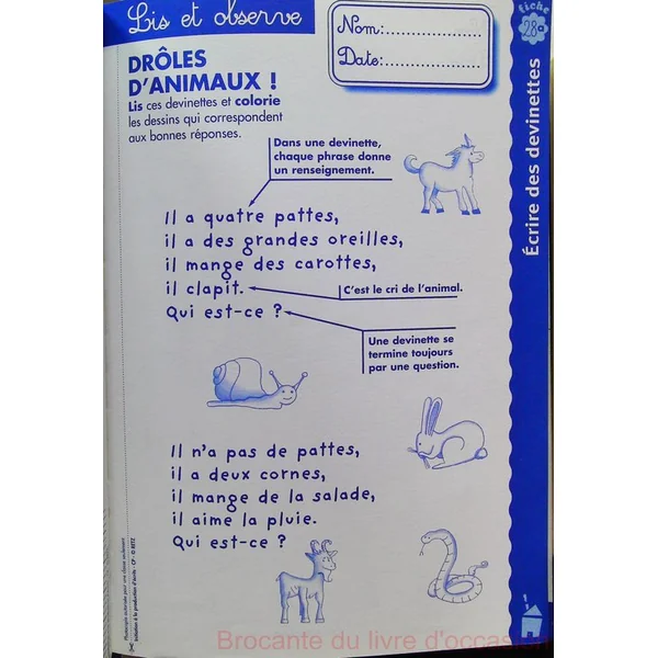 Initiation à la production d'écrits, CP