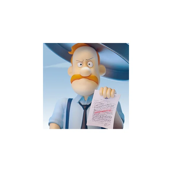INSPECTEUR GADGET Figurine Chef Gontier MegaHero Blitzway